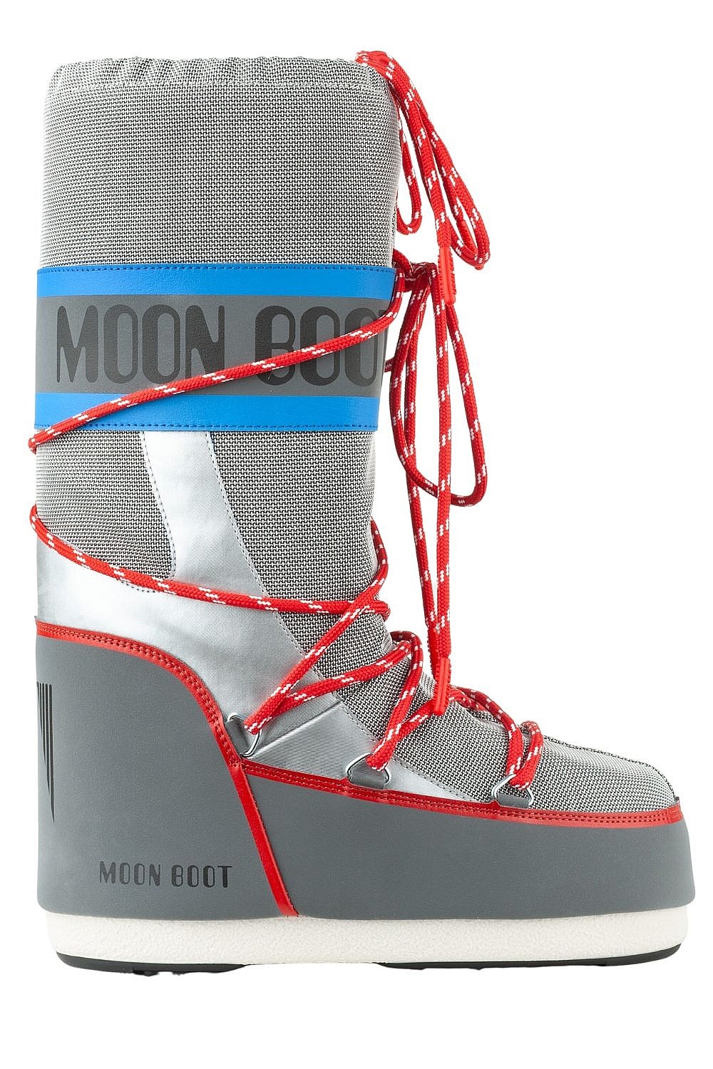 cipő Moon Boot Icon Space Racing - Silver/Blue/Red