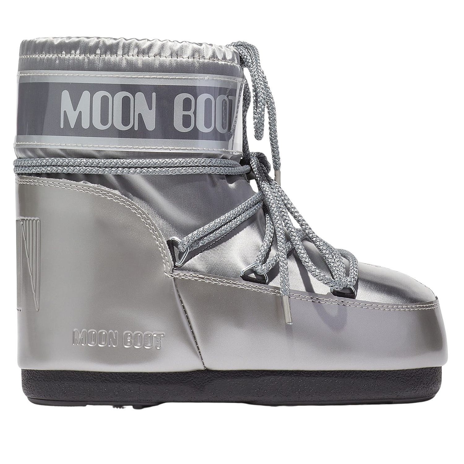 sko Moon Boot Icon Low Glance - Silver - women´s