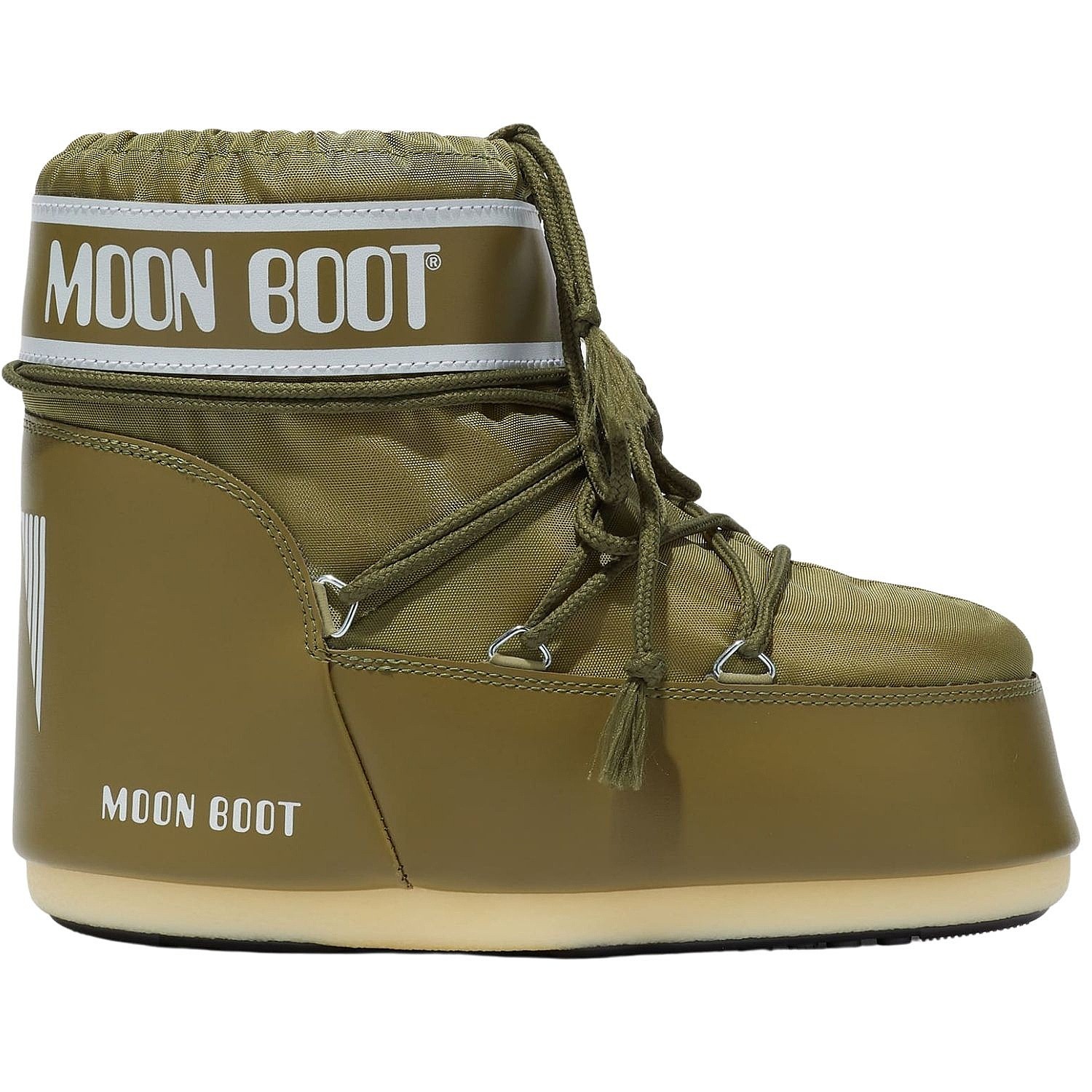 topánky Moon Boot Icon Low Nylon - Khaki - women´s