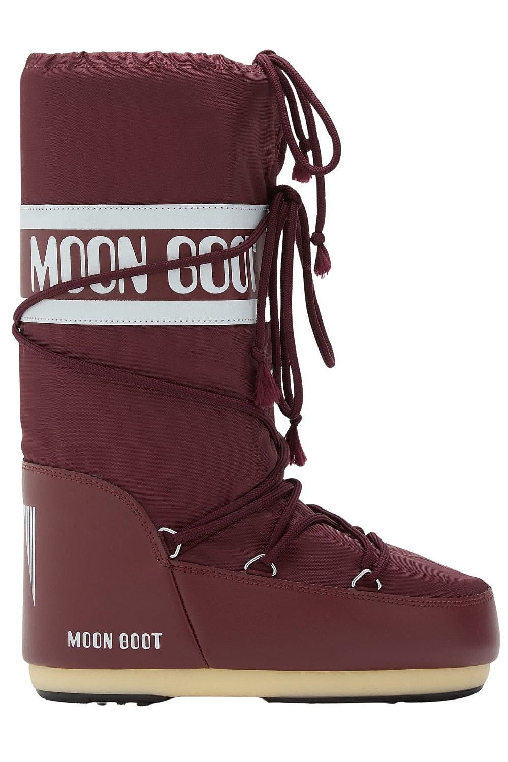 pantofi Moon Boot Icon Nylon - Burgundy
