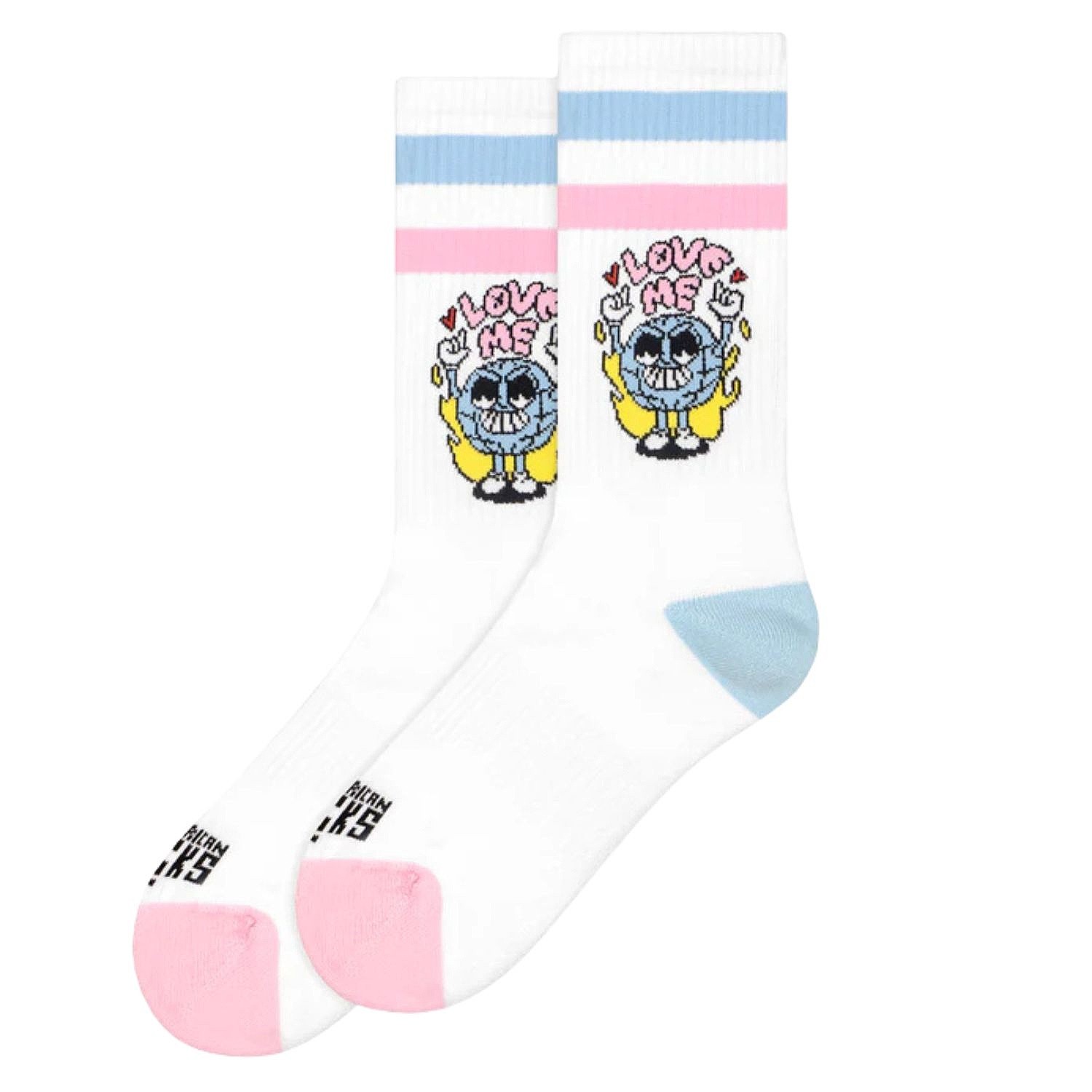 socks American Socks Mid High - Earth Crush