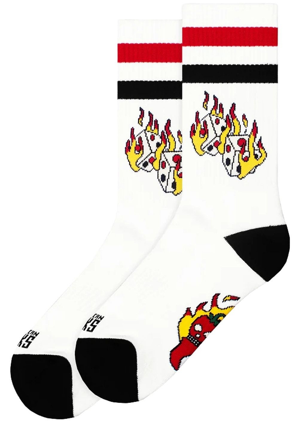 skarpety American Socks Mid High - Roll The Dice