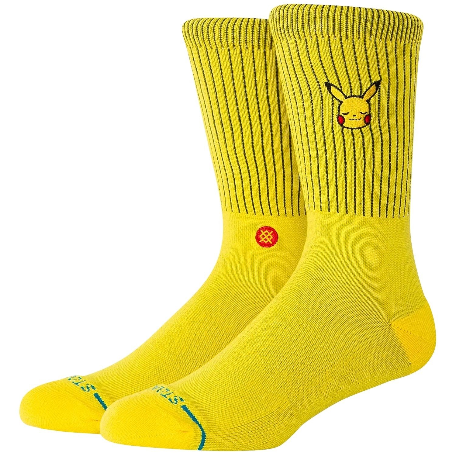 sokken Stance Pikachu Crew - Yellow