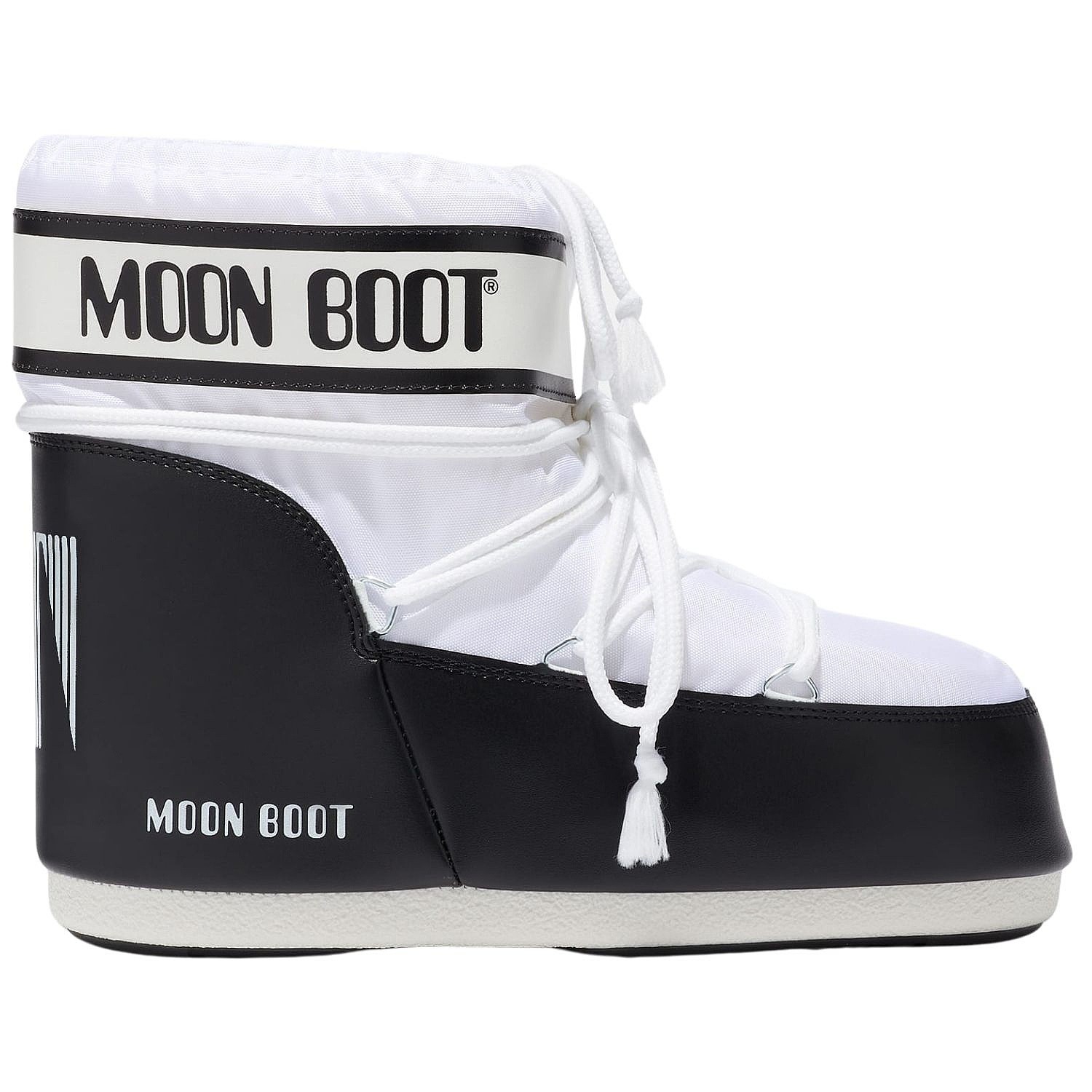 chaussures Moon Boot Icon Low Nylon - White - women´s