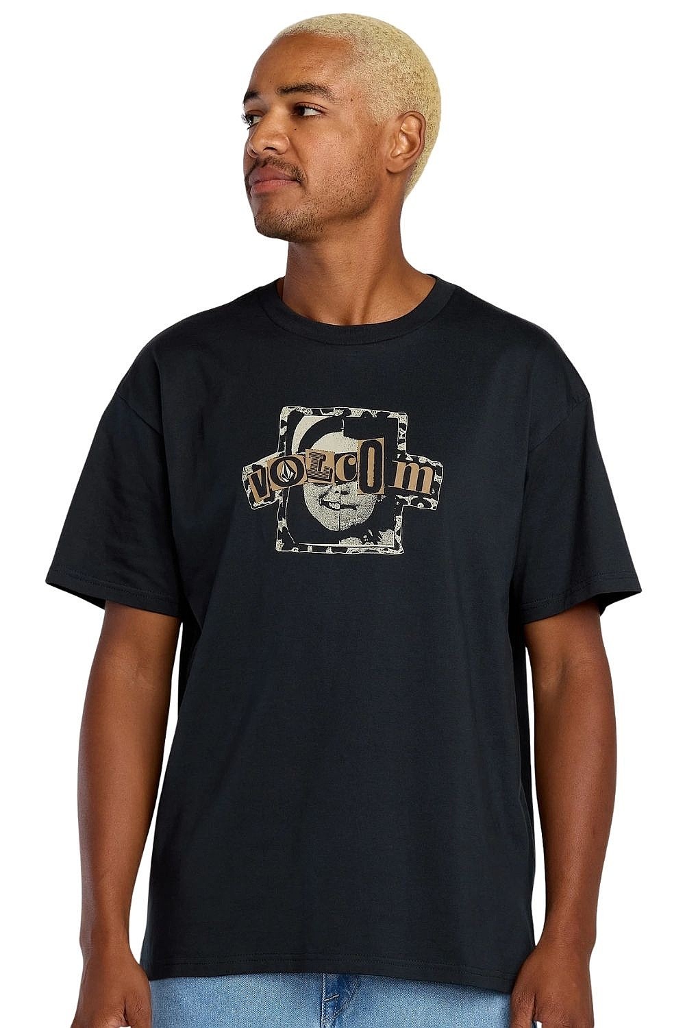 camisa Volcom Sneer - Antique Black - men´s