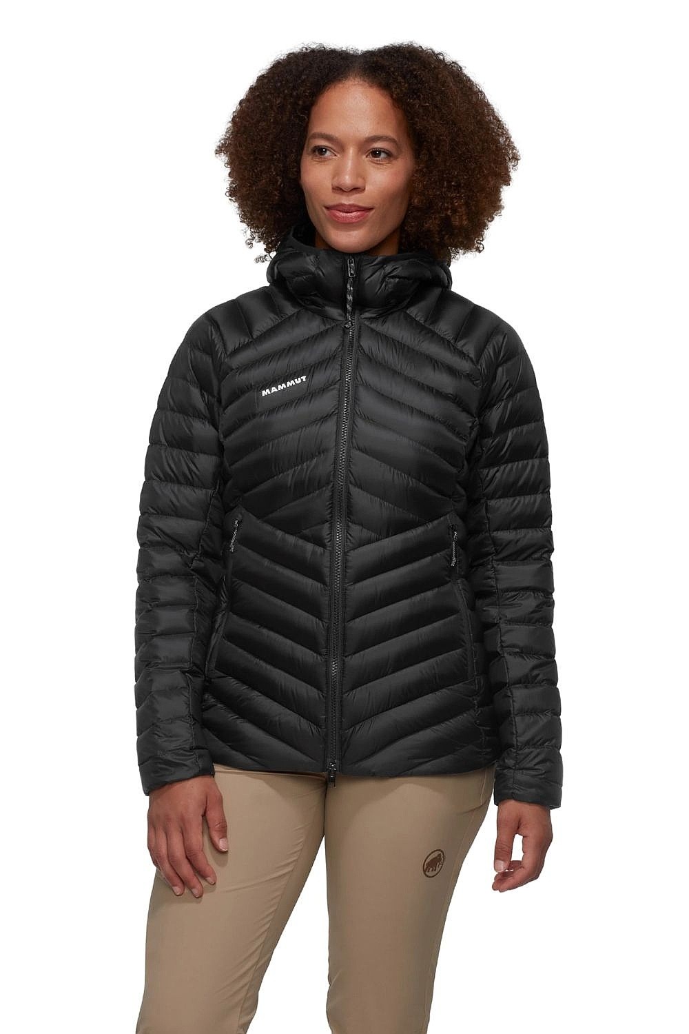 куртка Mammut Broad Peak IN Hooded - Black - women´s