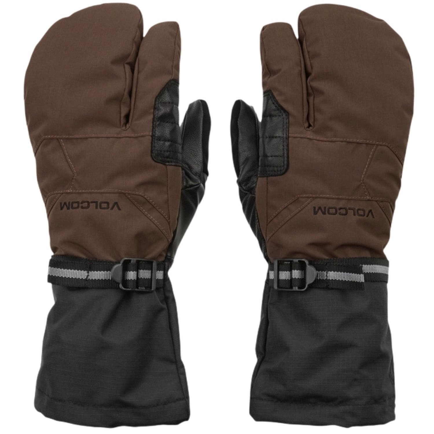 kesztyű Volcom V.Snow Trigger Mitt - Brown - men´s