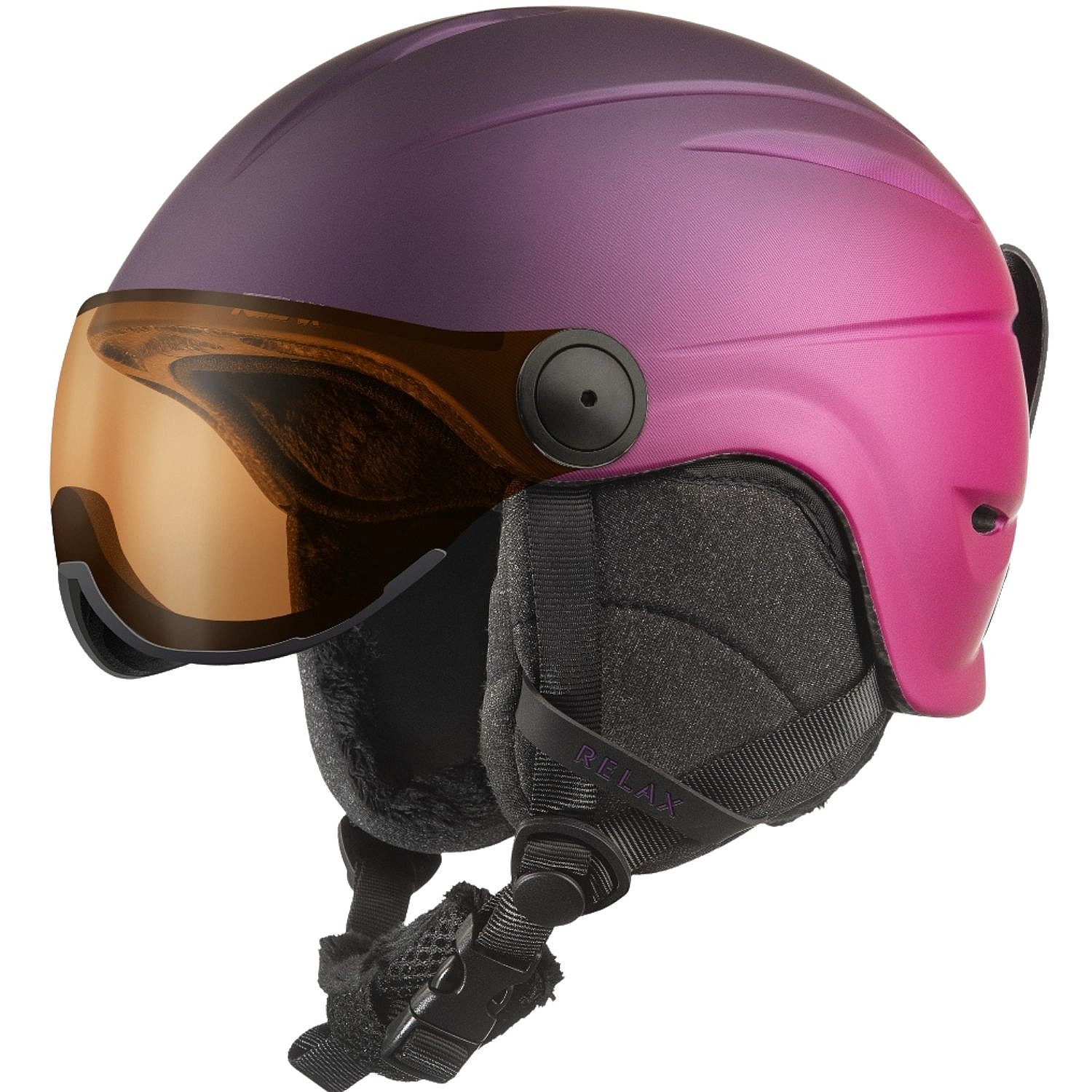 casque Relax Twister Visor - RH27E/Violet/Pink/Orange Visor - unisex junior