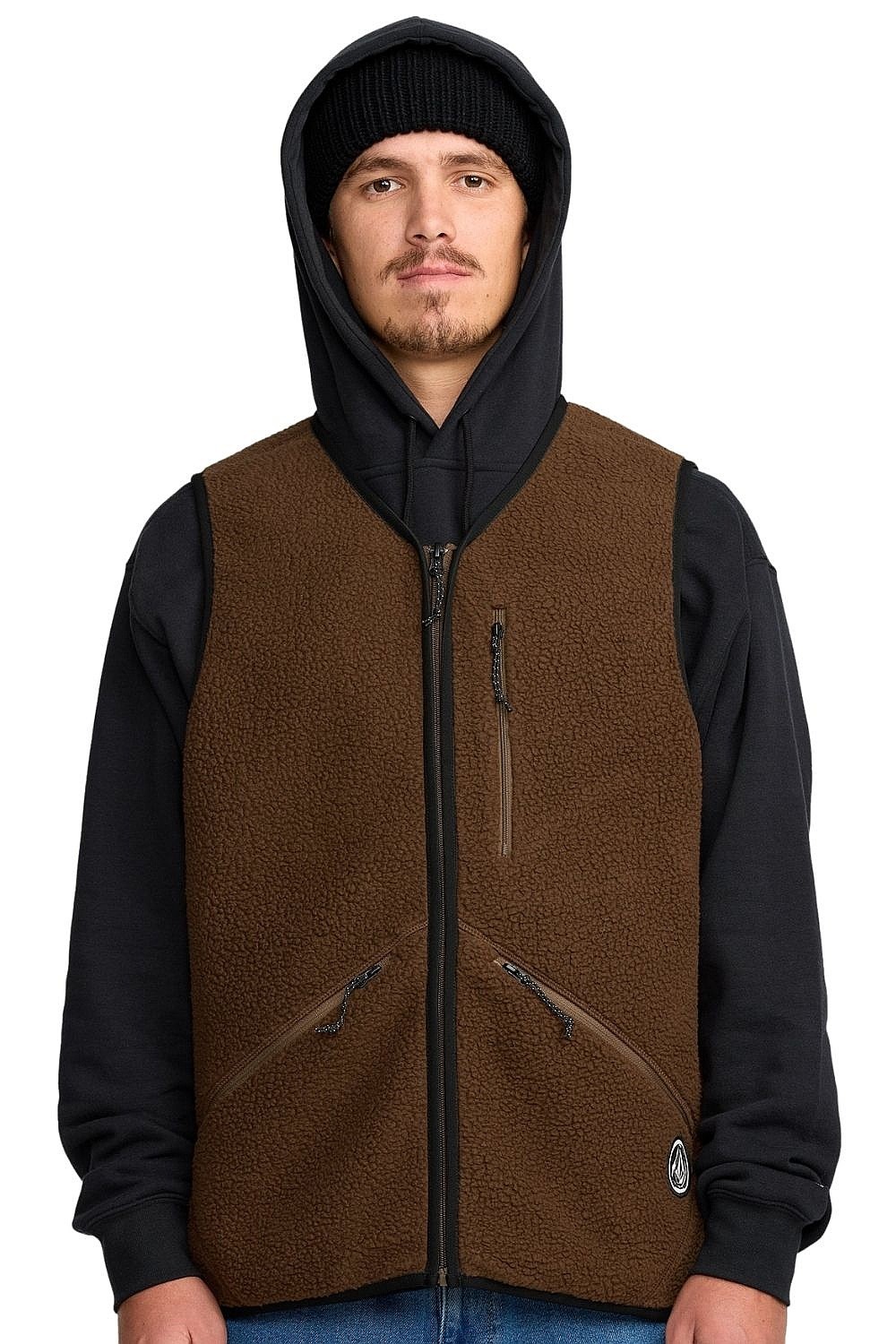 colete Volcom Snowdrift - Brown - men´s