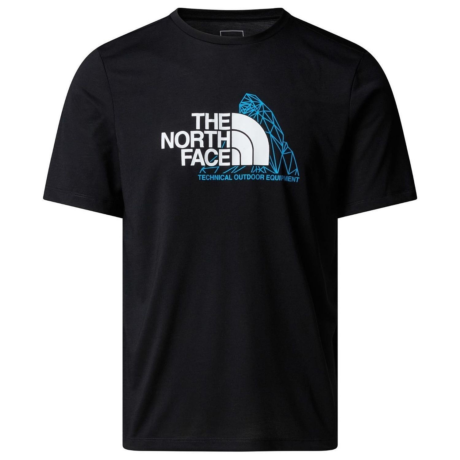 T-shirt The North Face Mountain Foundation Graphic - TNF Black - men´s