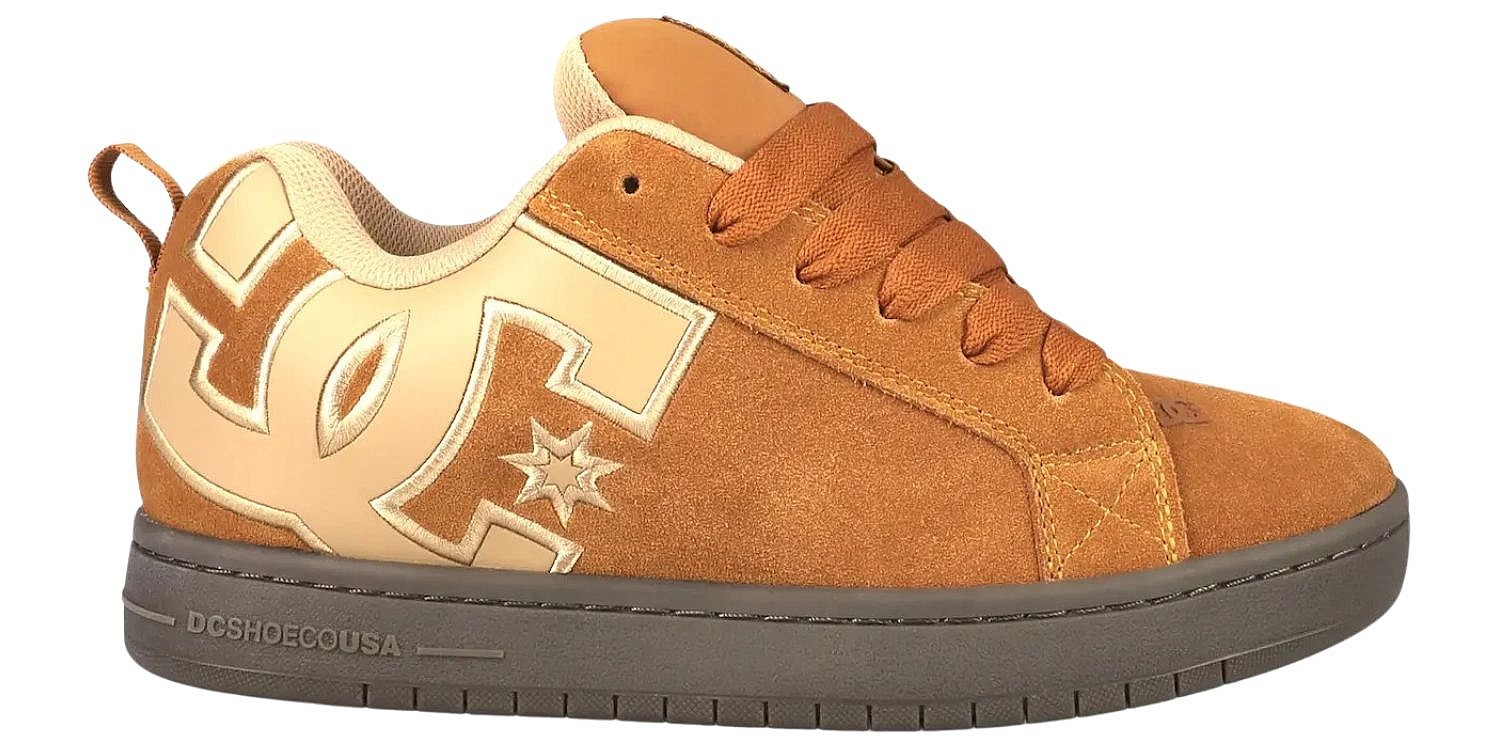 chaussures DC Court Graffik SE - Brown/Gum - men´s