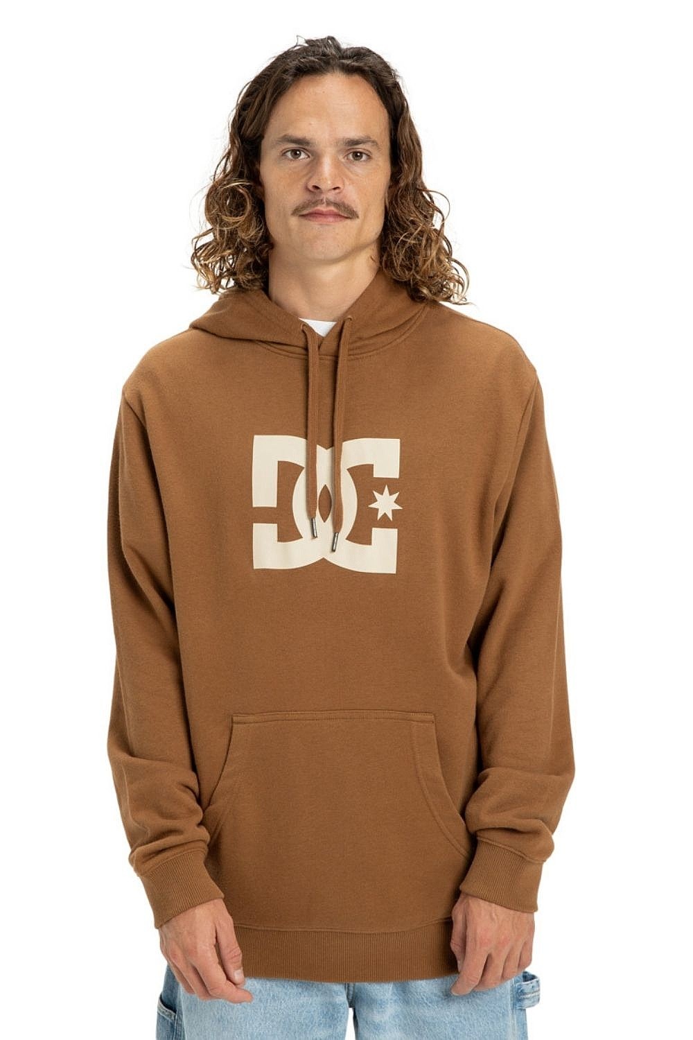 mikina DC Star Pullover - CQF0/Toffee - men´s