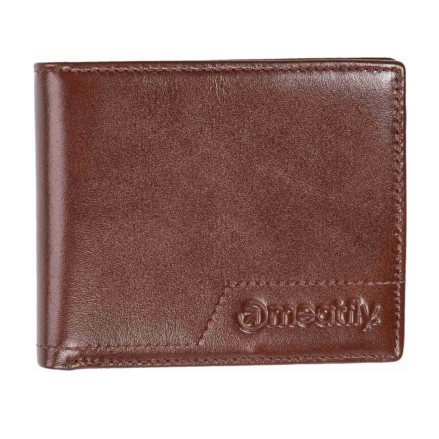 portefeuille Meatfly Eliot Premium Leather - Brown - men´s