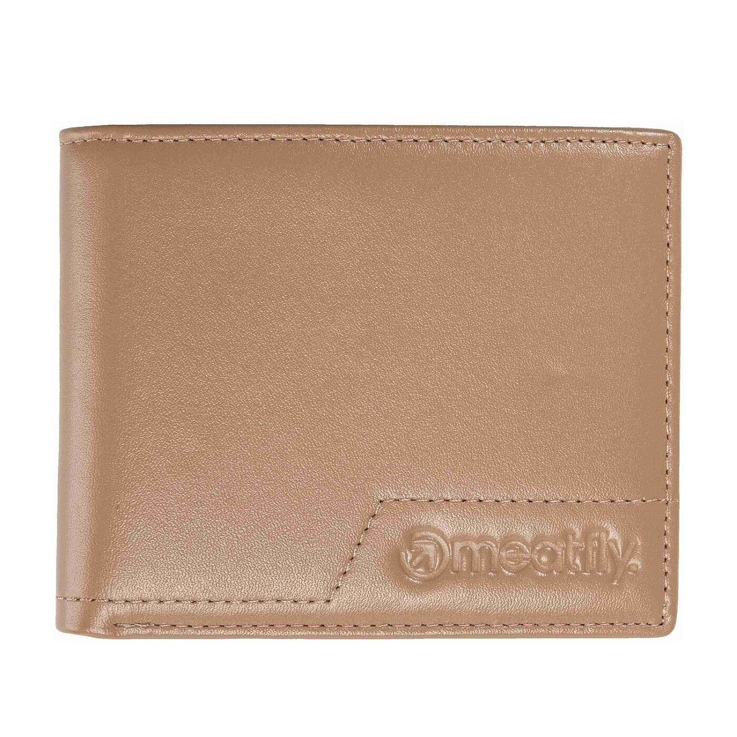 peňaženka Meatfly Eliot Premium Leather - Light Brown - men´s