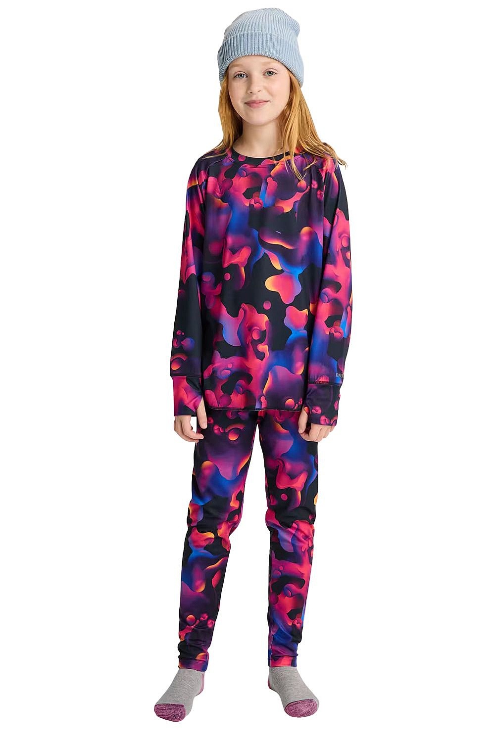 conjunto Burton Midweight Base Layer Set - Lava Lamp - unisex junior