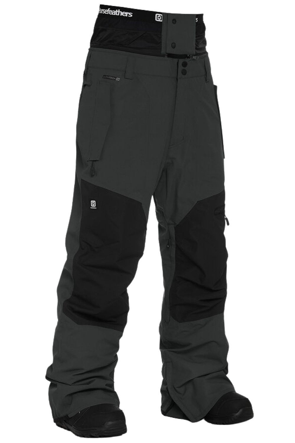 pants Horsefeathers Nelson - Phantom/Black - men´s