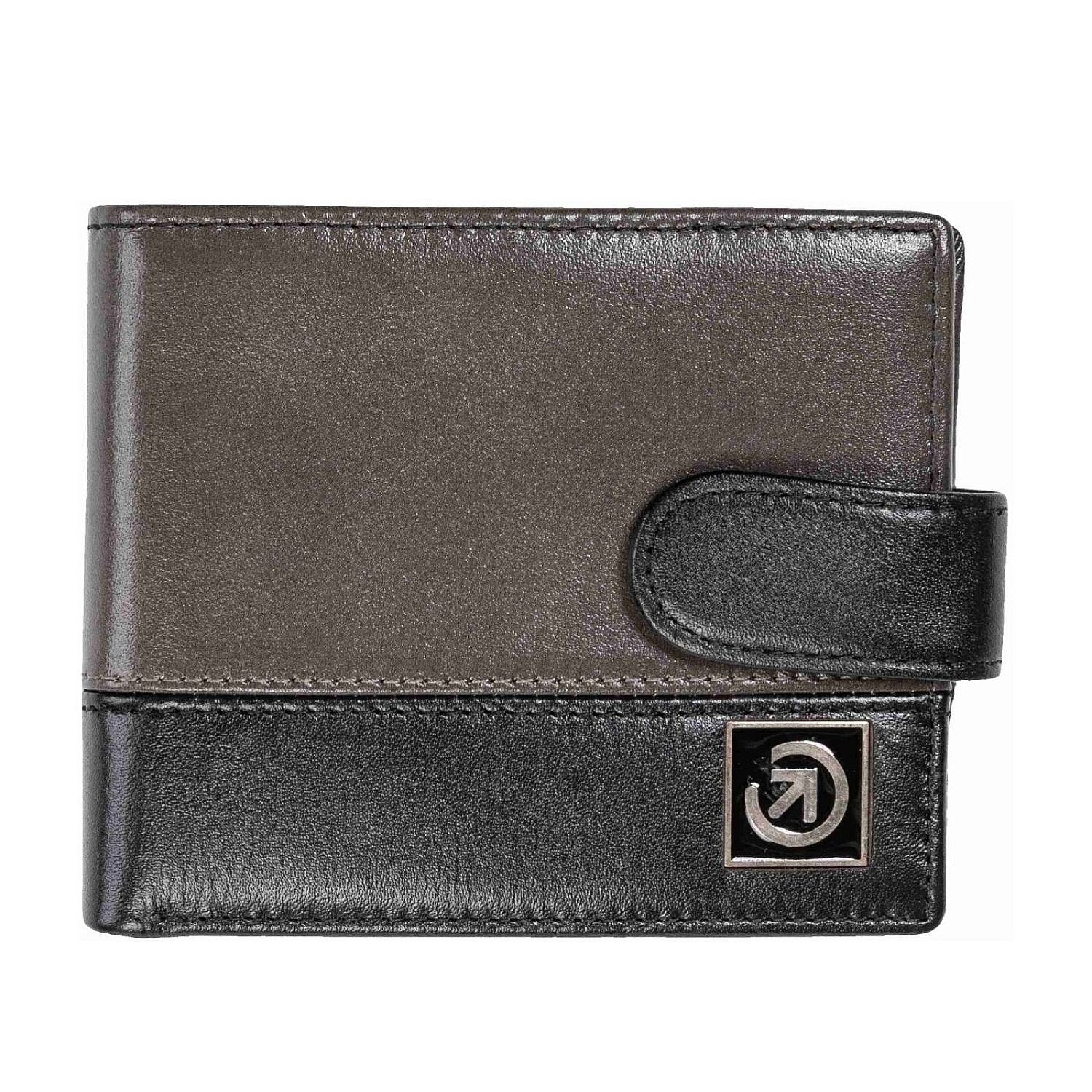 peňaženka Meatfly Nathan Premium Leather - Grey - men´s