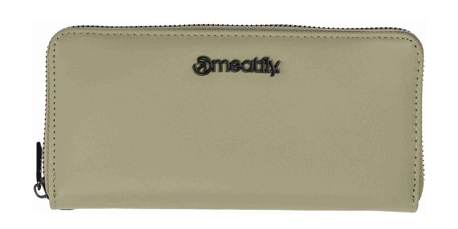 peněženka Meatfly Leila Leather - Olive