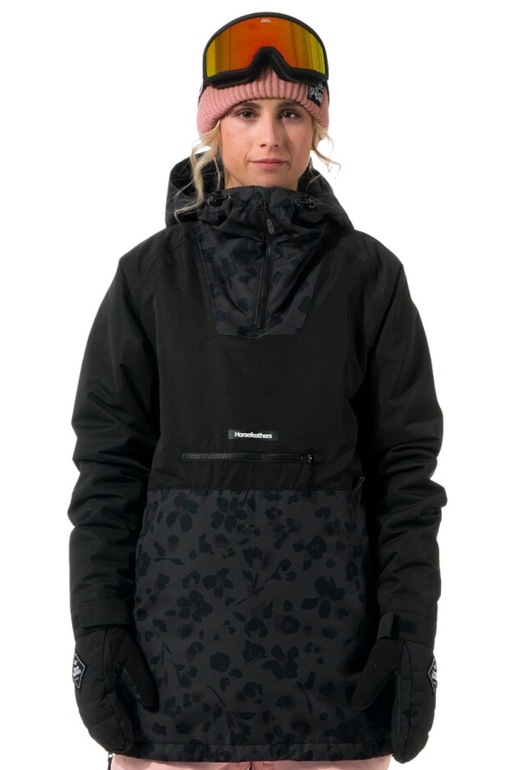 bunda Horsefeathers Fiora - Floral Cheetah - women´s