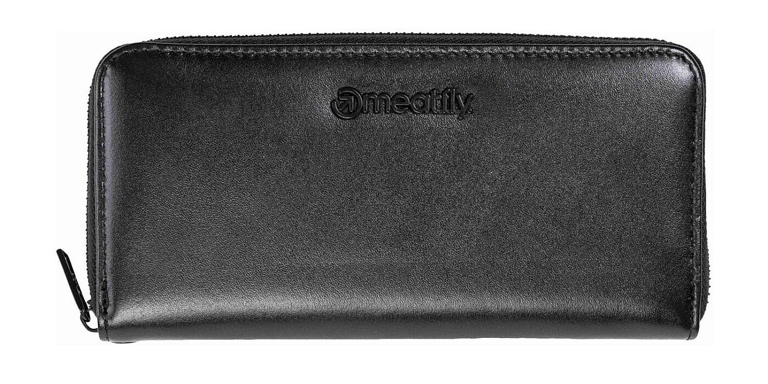 peňaženka Meatfly Leila Leather - Black - women´s