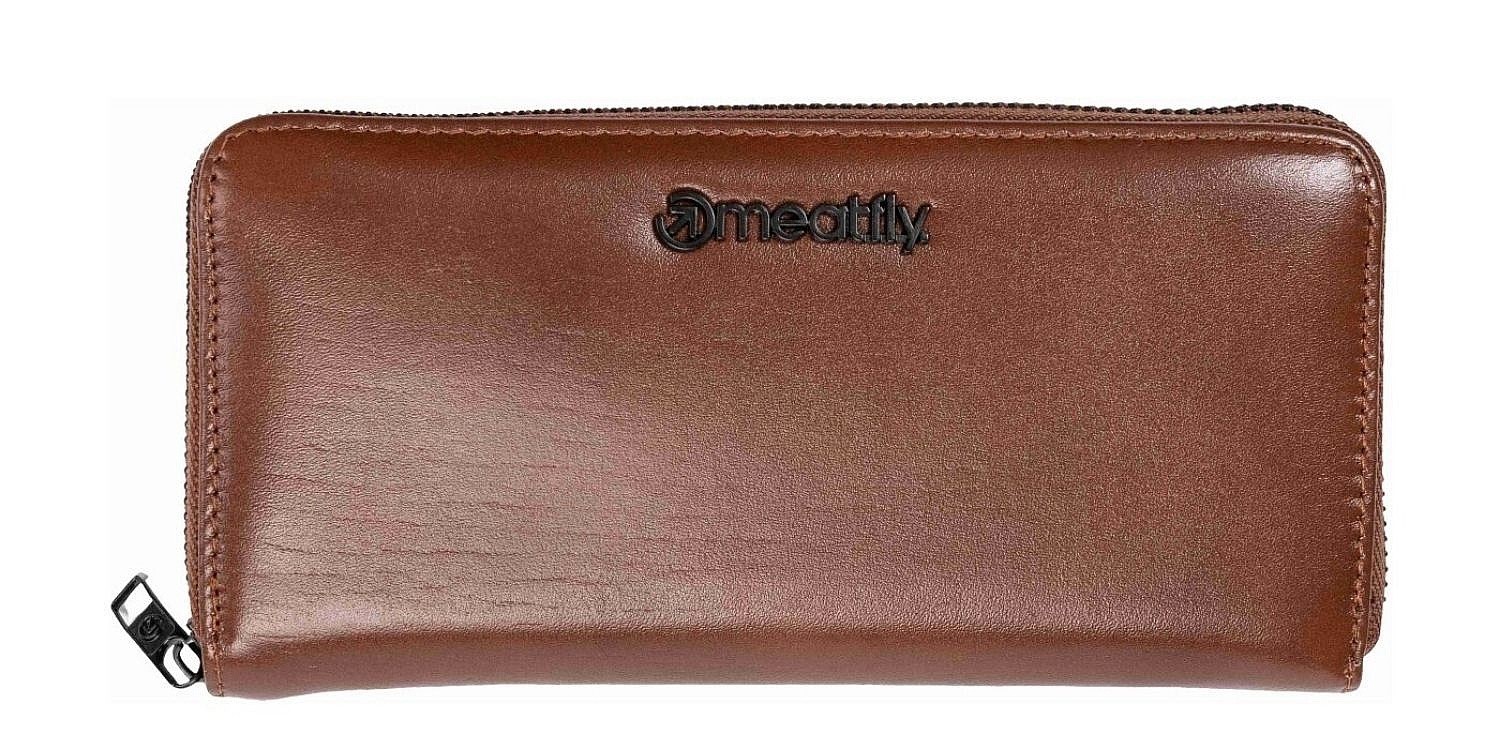 Brieftasche Meatfly Leila Leather - Brown - women´s