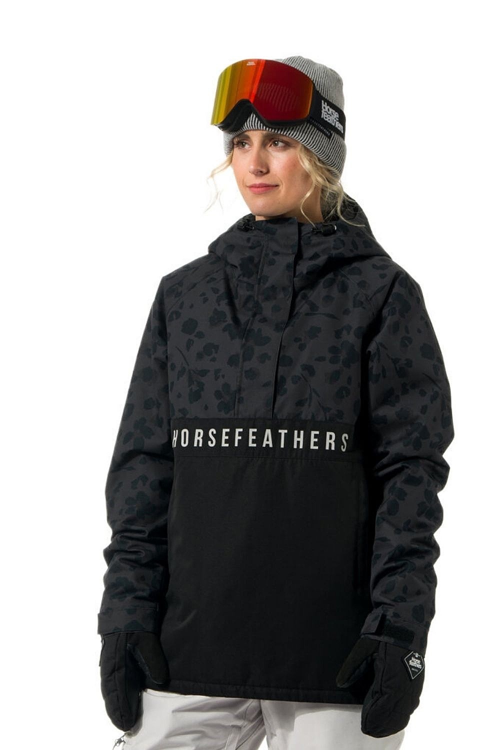 kurtka Horsefeathers Tala - Floral Cheetah