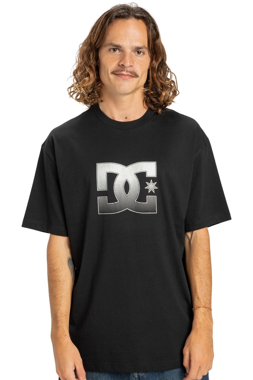 T-shirt DC Star Reflective Hss - KVJ0/Black - men´s