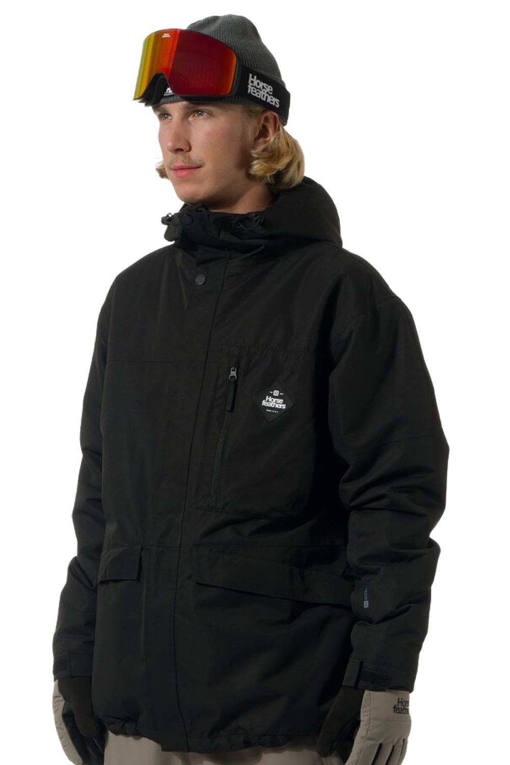 Jacke Horsefeathers Ranger - Black - men´s
