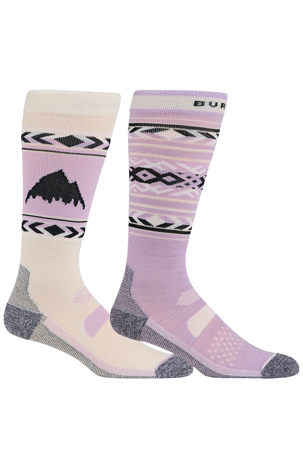 socks Burton Performance Lightweight 2 Pack - Washed Lavender - women´s
