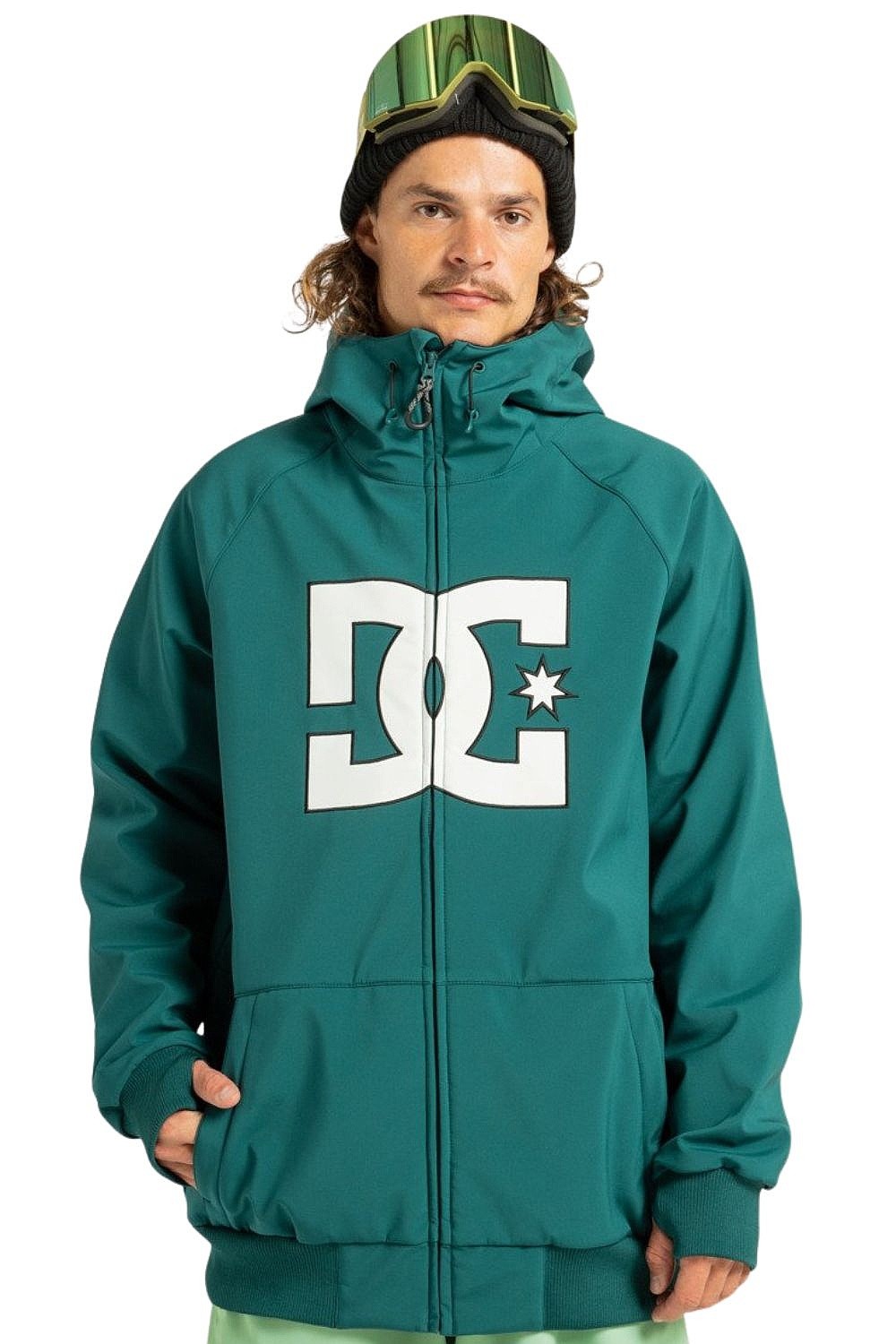 kabát DC Spectrum Softshell - BTG0/Deep Teal - men´s