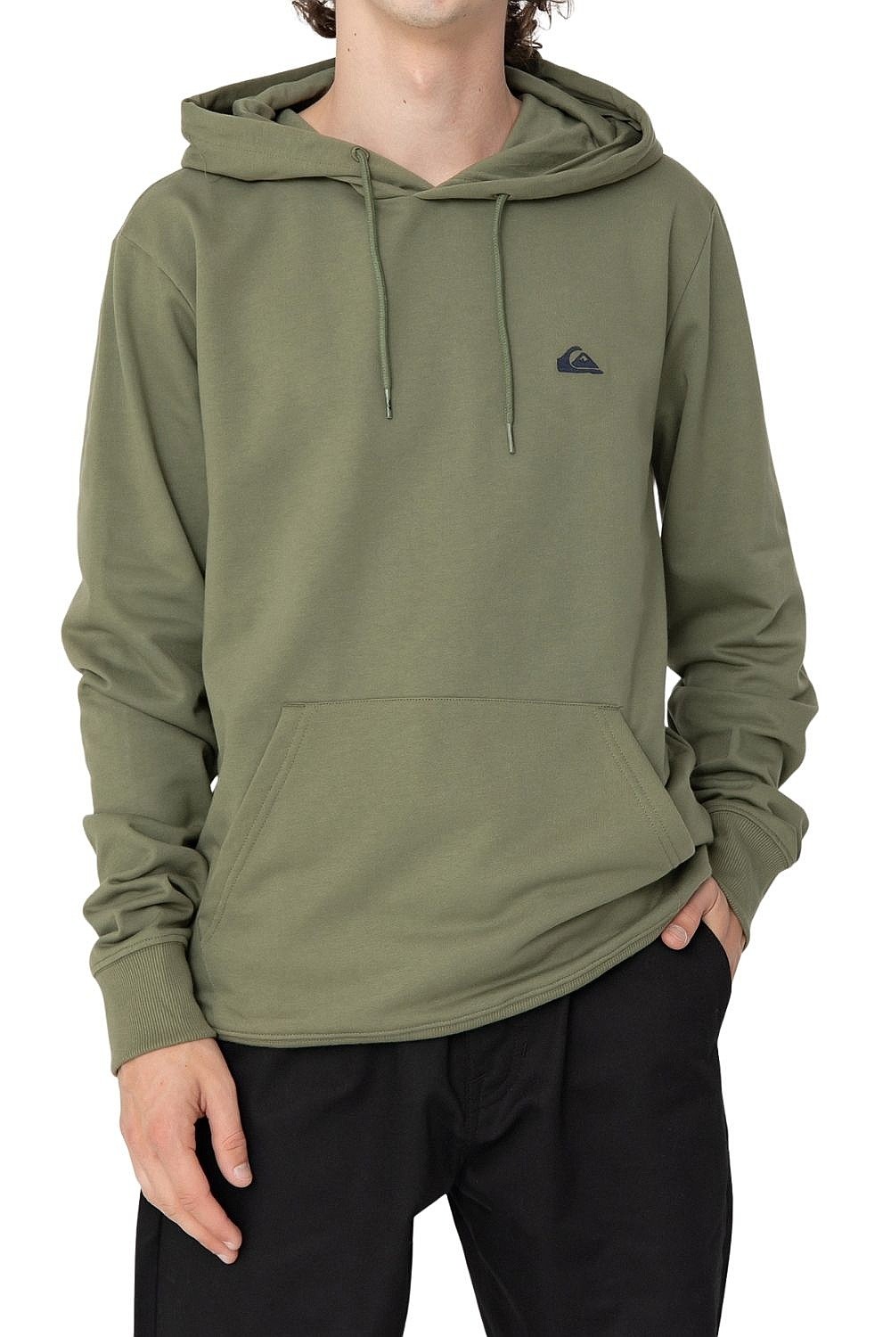 felpa Quiksilver Basic Hoodie - GPH0/Four Leaf Clover - men´s