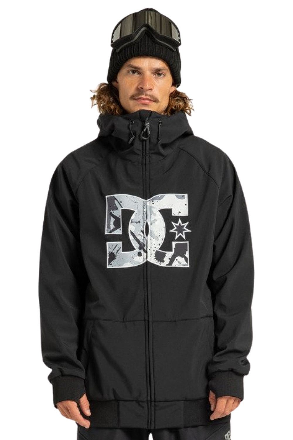 jacket DC Spectrum Softshell - KVA0/Black - men´s