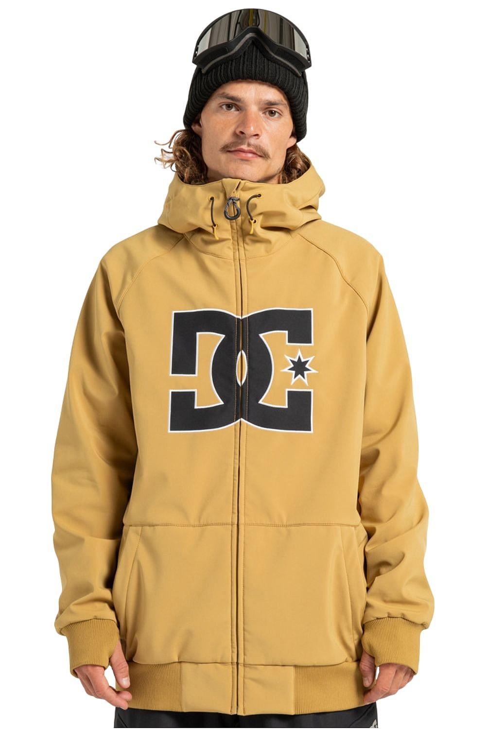 jacka DC Spectrum Softshell - YLM0/Mustard Gold - men´s
