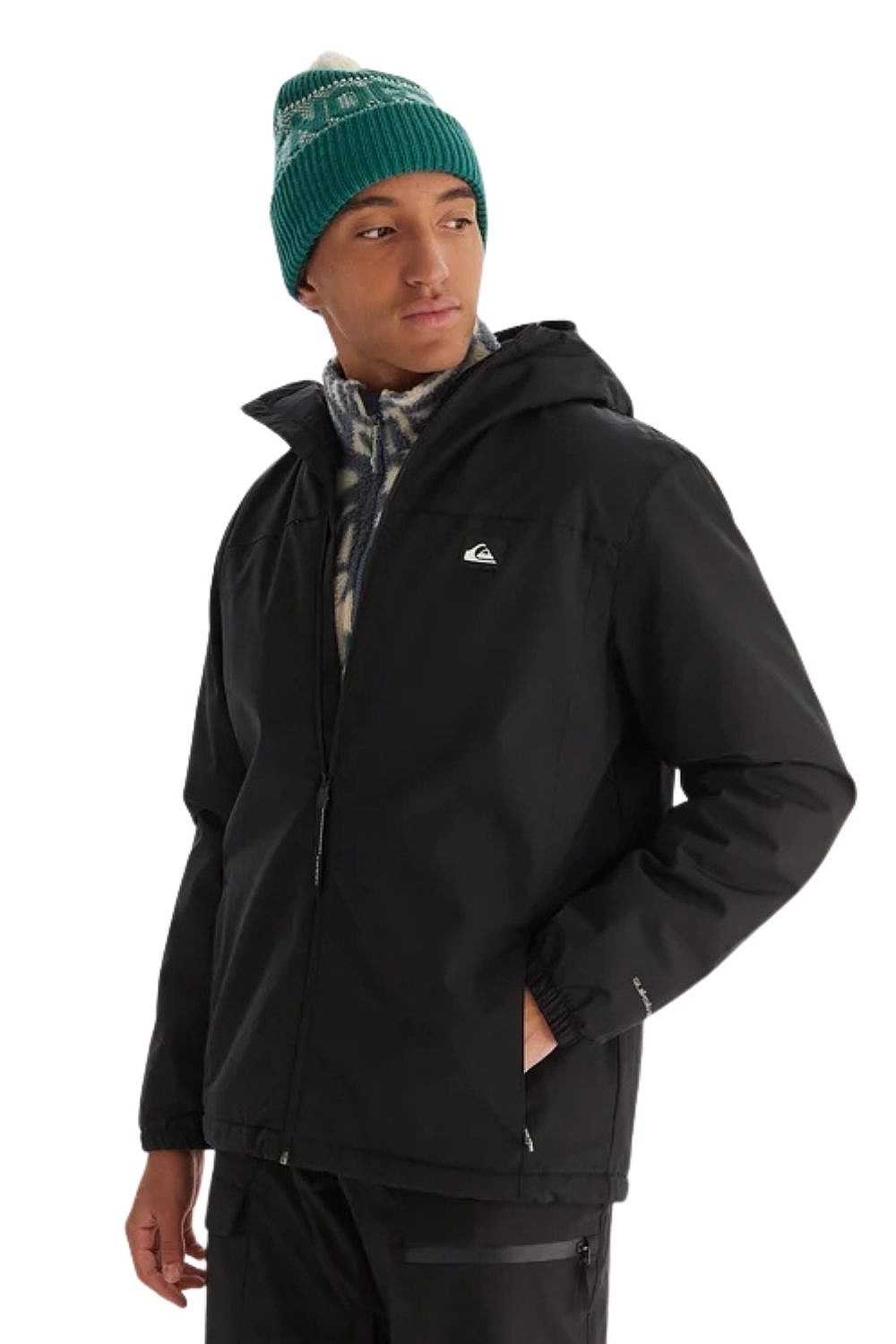 jacket Quiksilver Overcast 3K Warm - KVJ0/Black - men´s