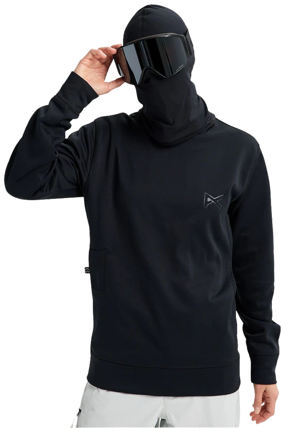 shirts Anon MFI Crewneck Pullover - Black - men´s