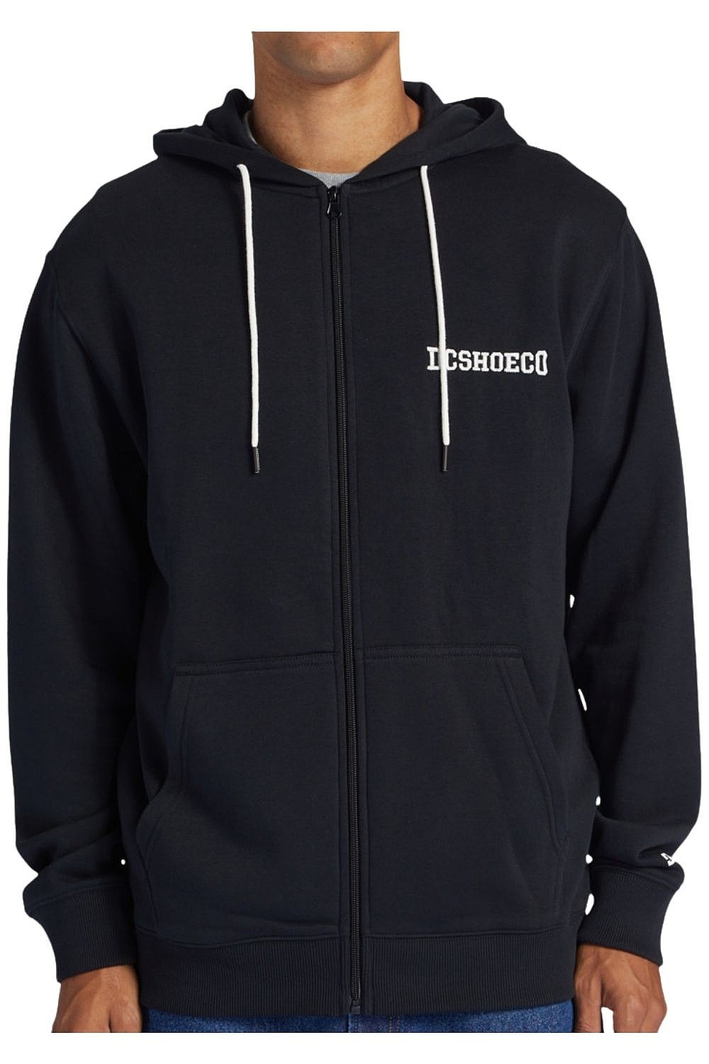 sweatshirt DC Baseline Zip - KVJ0/Black - men´s