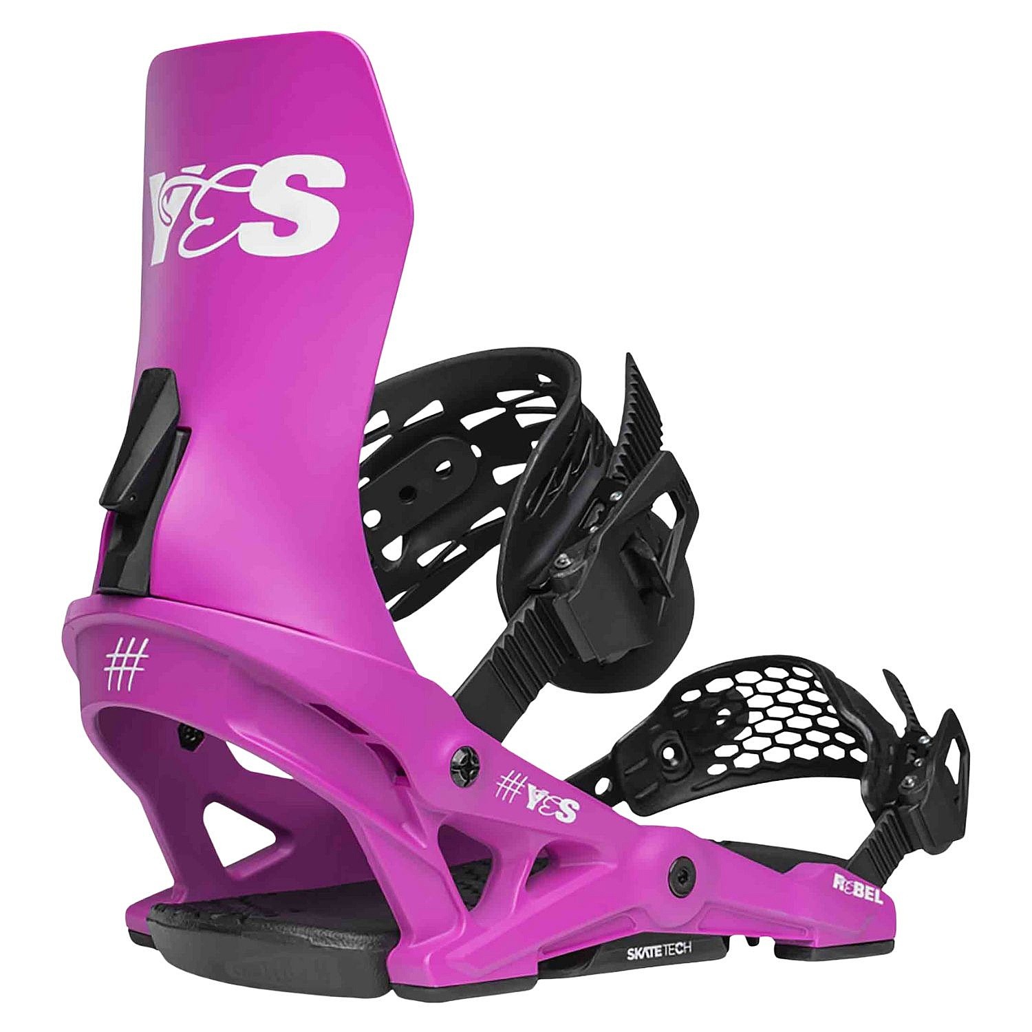 fixations de snowboard Yes Rebel - Party Pink - women´s