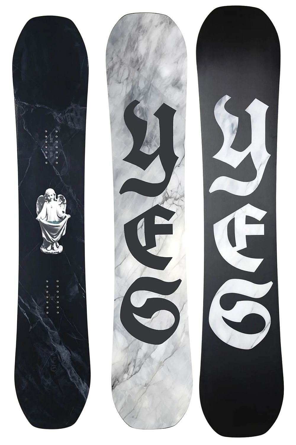 snowboard Yes Cream Halldor 3D High Camber - Black