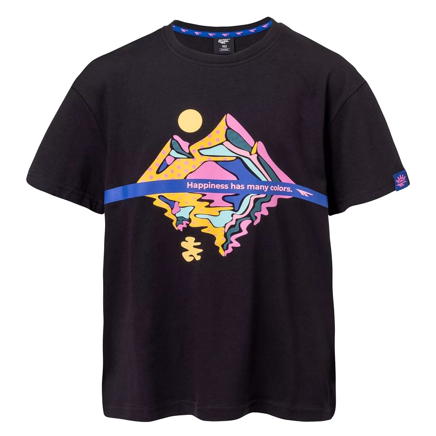 shirts Hi-Tec Halyna - Black - unisex junior