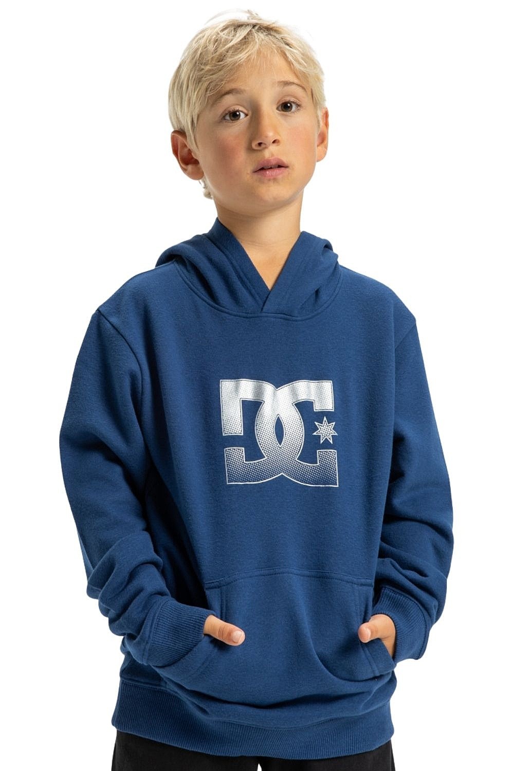 shirts DC Star Reflective Pullover - BSW0/Estate Blue - boy´s