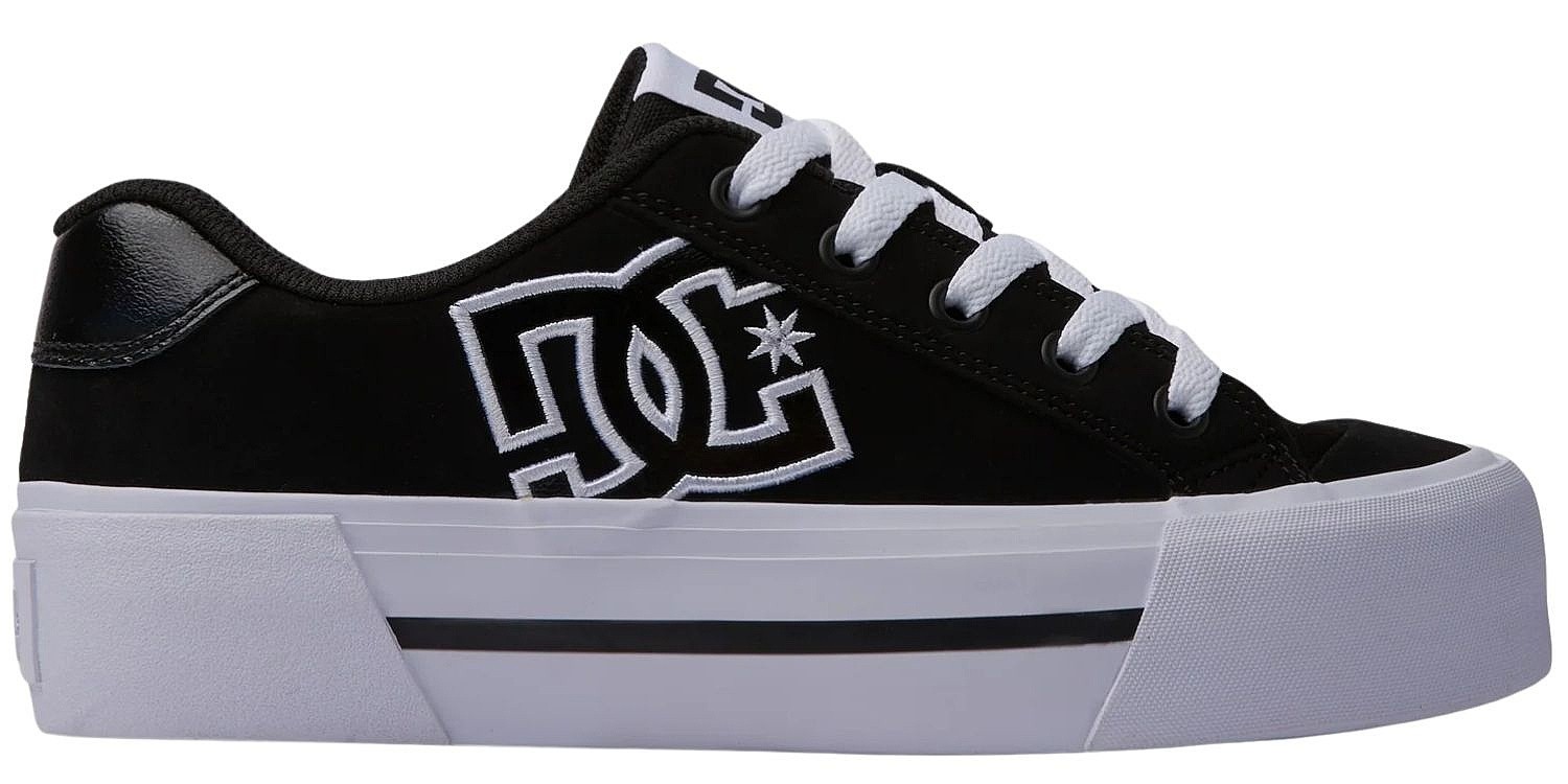 buty DC Chelsea Platform - BKW/Black/White