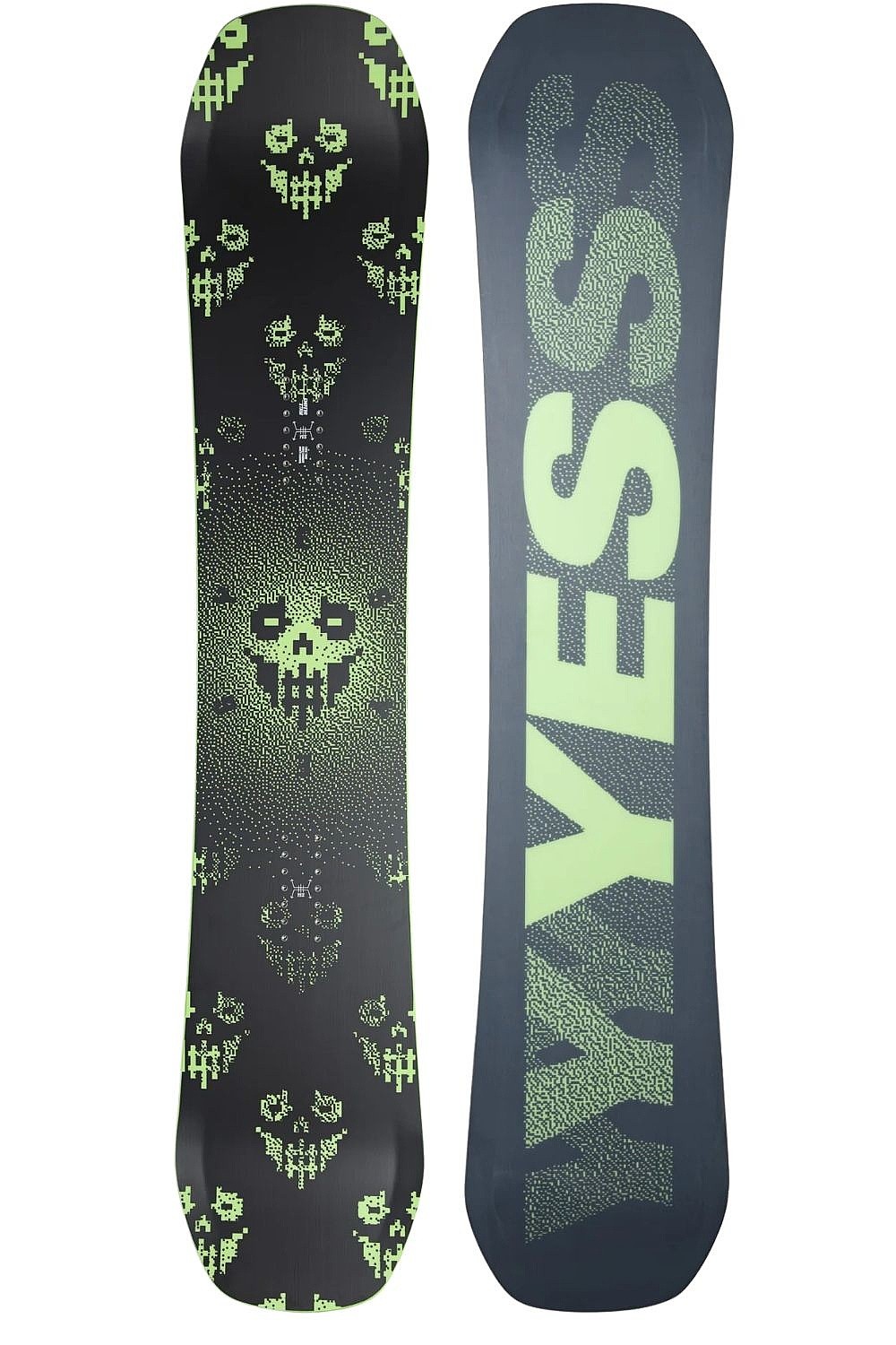 Snowboard Yes Shifter XTRM Eiki 3D Jib Camber - Black - men´s