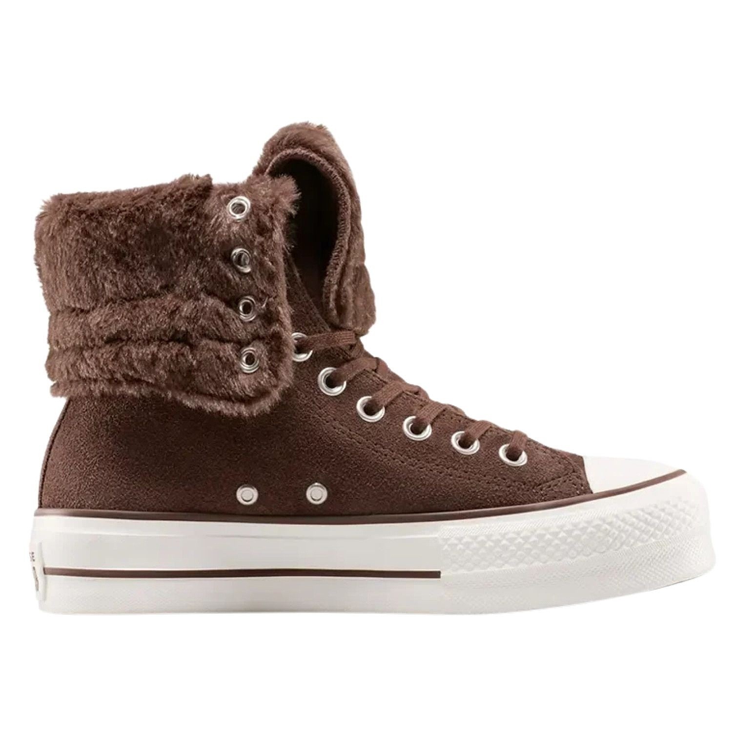 boty Converse Chuck Taylor All Star Fold Over Lift X-Hi - A15230/Totally Fudged/Totally Fudged