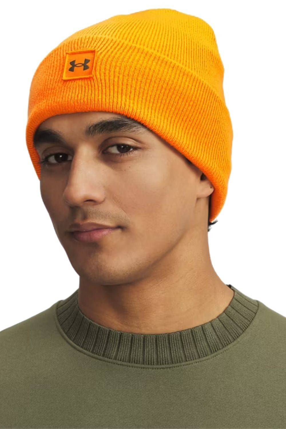 căciulă Under Armour Halftime - Squad Orange/Expedition Green - men´s