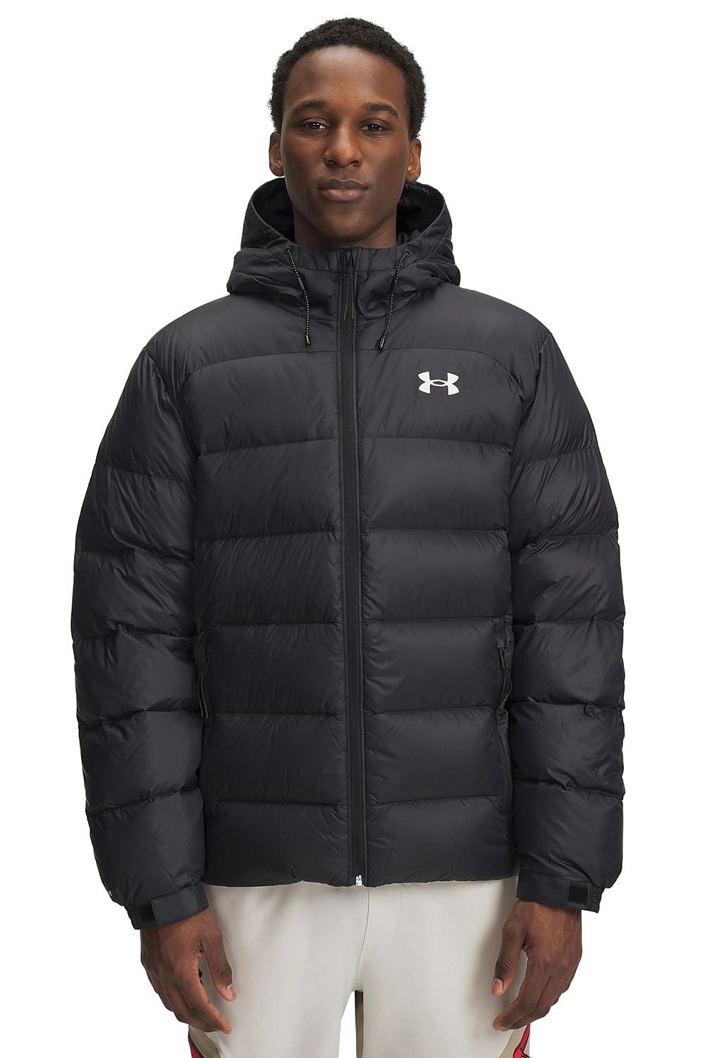 jacket Under Armour Sportswear Down - Black/White - men´s