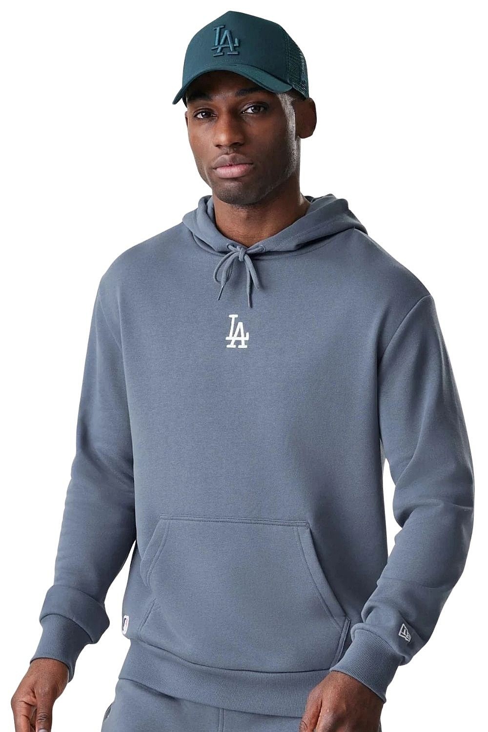 Sweatshirt New Era Midi League Ess. Hoodie MLB Los Angeles Dodgers - Sparkling Grape