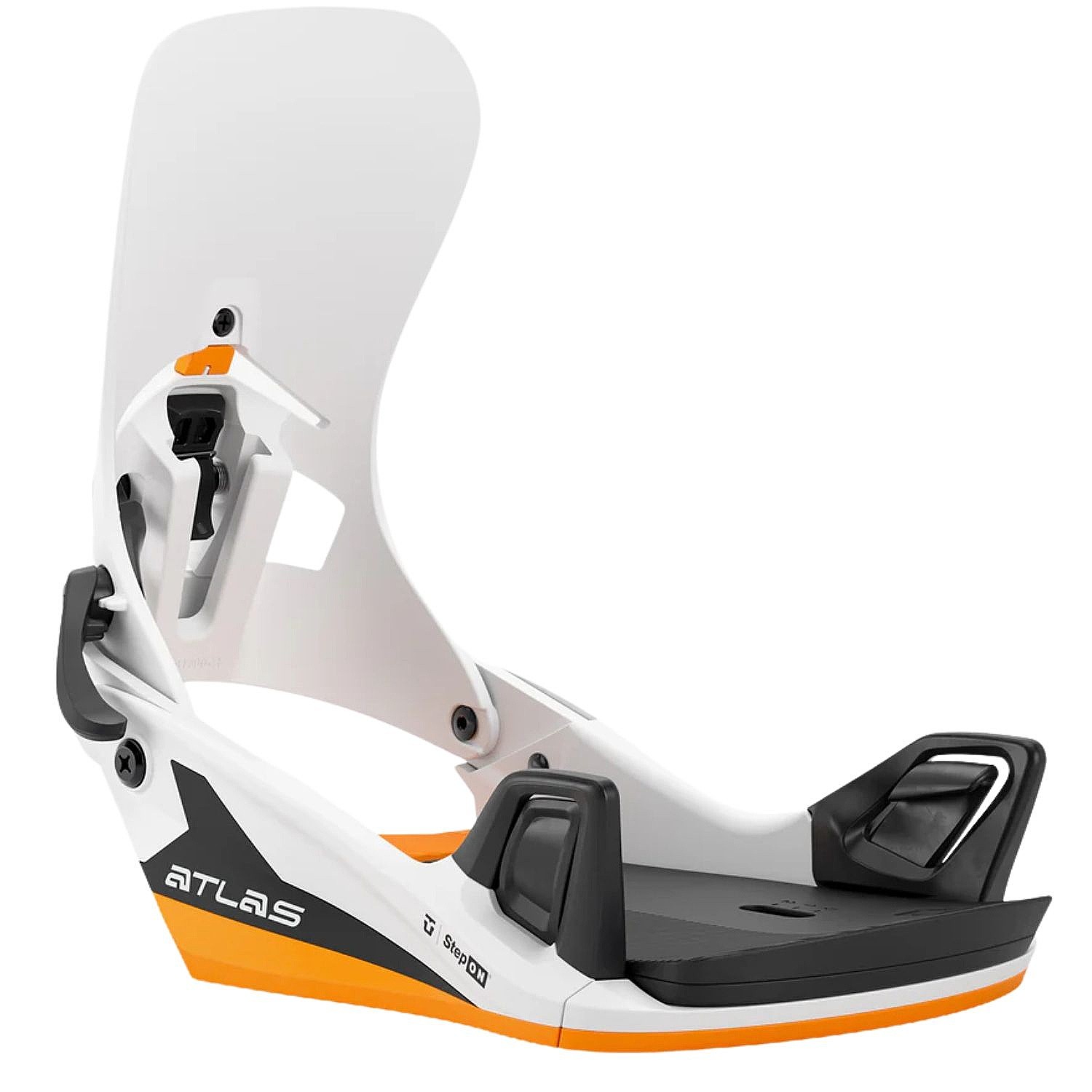 bindning Union Atlas Step On - White/Orange - men´s