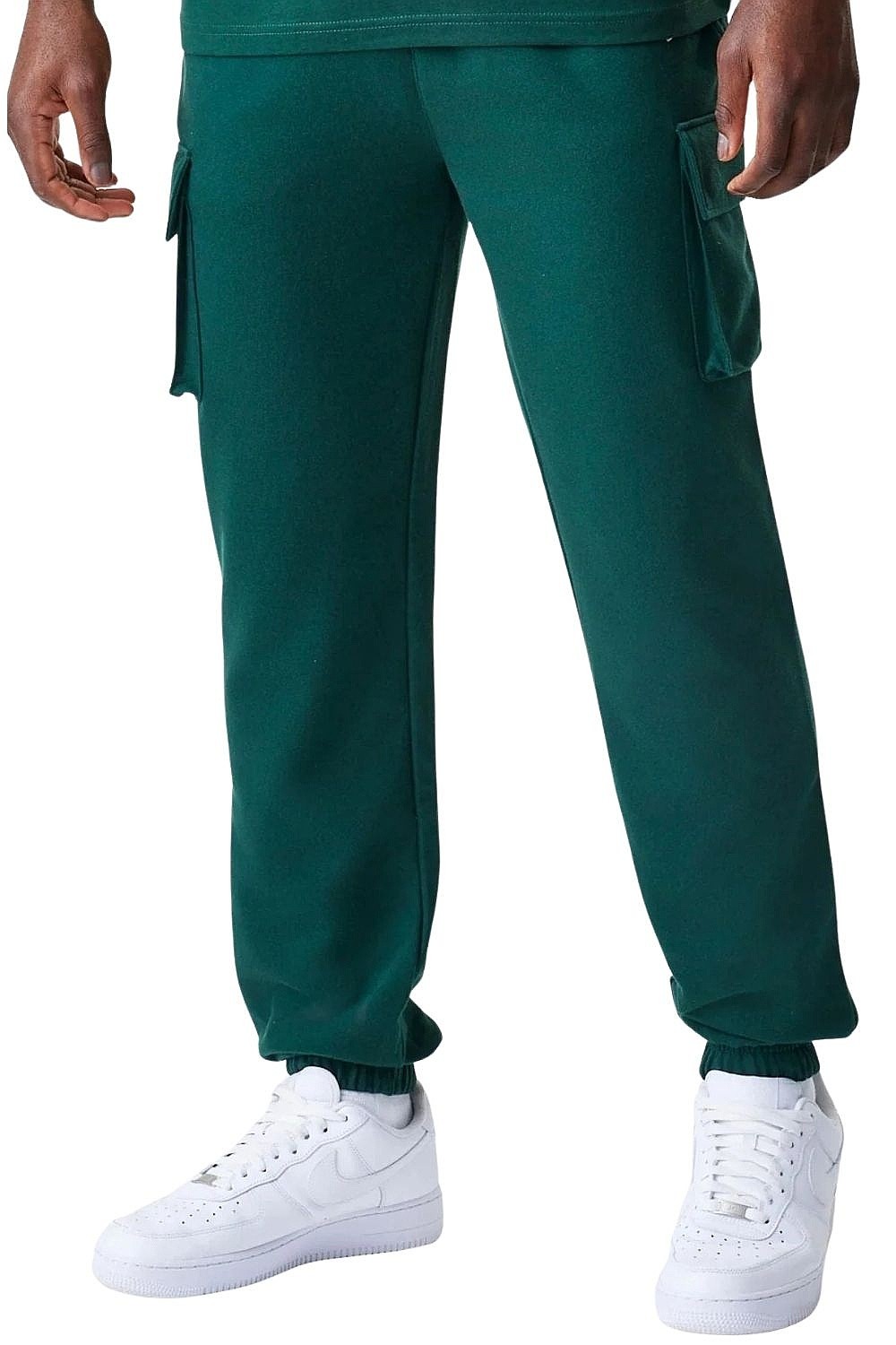 tepláky New Era Core Cargo Branded - Dark Green