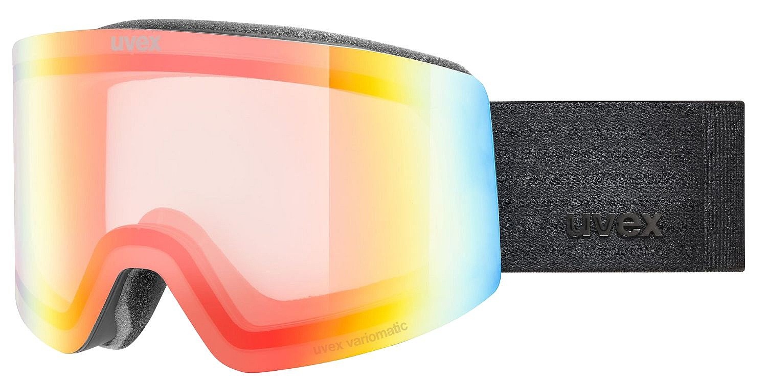 горнолыжные очки  Uvex Provoqe V - S5506812230/Black Matt/Mirror Rainbow