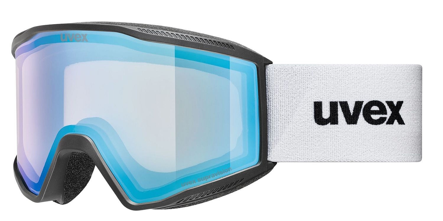 maschera da sci Uvex Blast FM - S5501822330/Black Matt/Mirror Blue